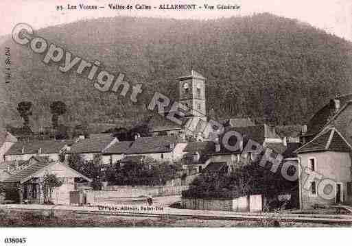 Ville de ALLARMONT, carte postale ancienne