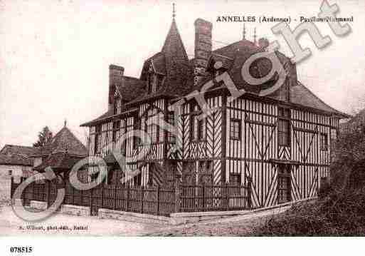 Ville de ANNELLES, carte postale ancienne