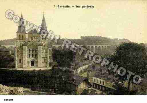 Ville de BARENTIN, carte postale ancienne