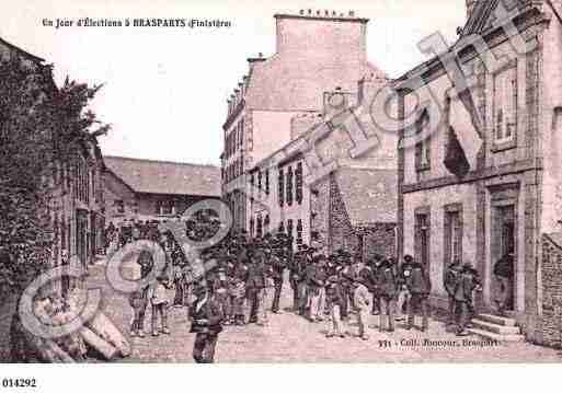 Ville de BRASPARTS, carte postale ancienne