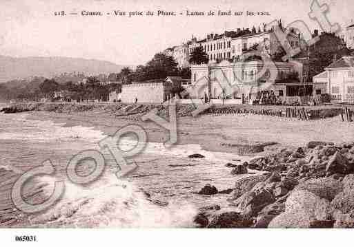 Ville de CANNES, carte postale ancienne