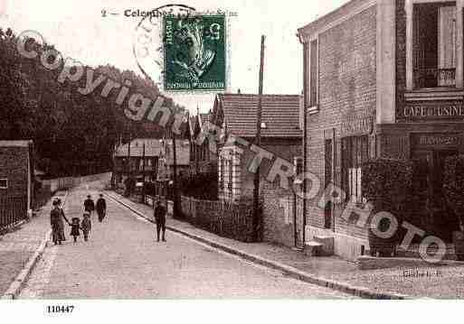 Ville de COLOMBES, carte postale ancienne