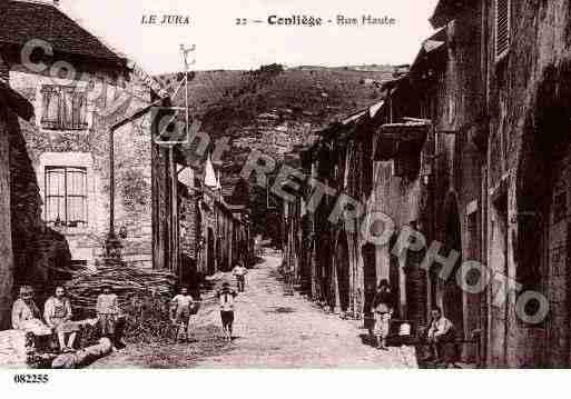 Ville de CONLIEGE, carte postale ancienne