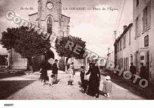 Ville de COUARDESURMER(LA), carte postale ancienne