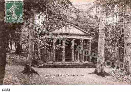 Ville de CRILLON, carte postale ancienne