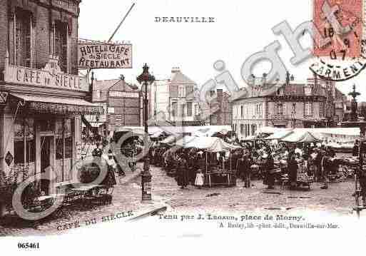 Ville de DEAUVILLE, carte postale ancienne