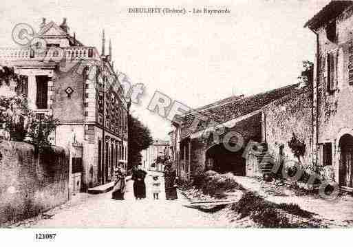 Ville de DIEULEFIT, carte postale ancienne