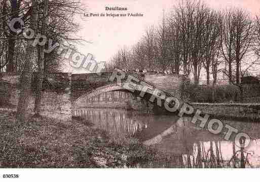 Ville de DOULLENS, carte postale ancienne