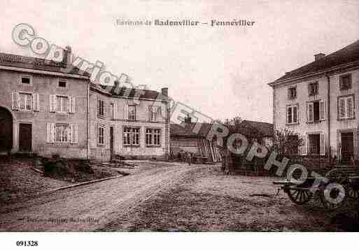 Ville de FENNEVILLER, carte postale ancienne