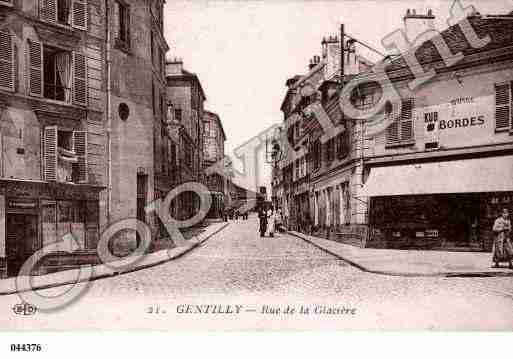 Ville de GENTILLY, carte postale ancienne