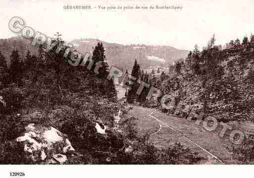 Ville de GERARDMER, carte postale ancienne