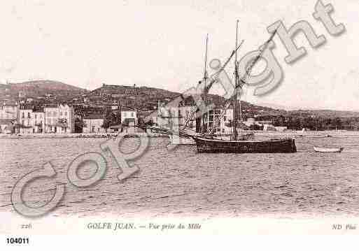 Ville de GOLFEJUAN, carte postale ancienne