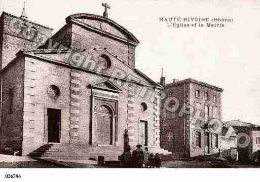 Ville de HAUTERIVOIRE, carte postale ancienne