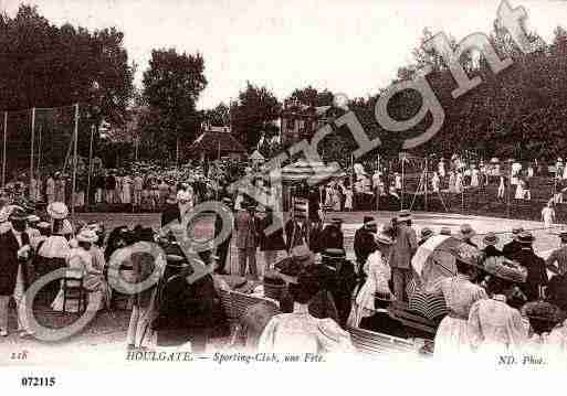 Ville de HOULGATE, carte postale ancienne