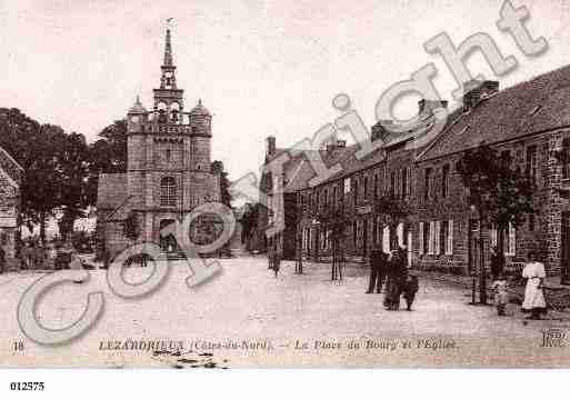 Ville de LEZARDRIEUX, carte postale ancienne