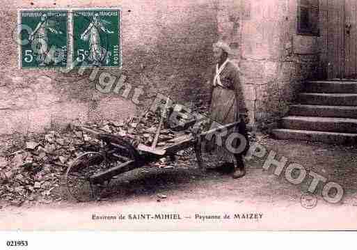 Ville de MAIZEY, carte postale ancienne