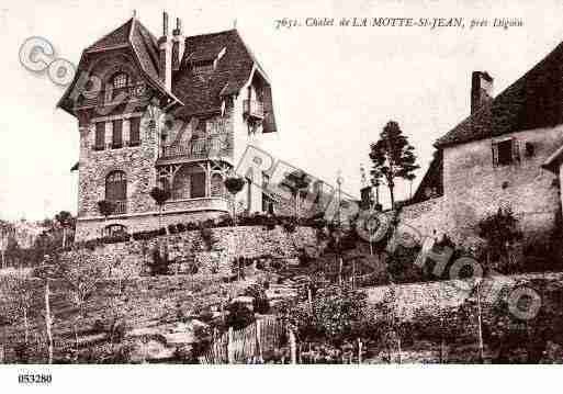 Ville de MOTTESAINTJEAN(LA), carte postale ancienne