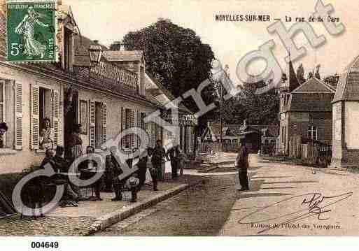 Ville de NOYELLESSURMER, carte postale ancienne