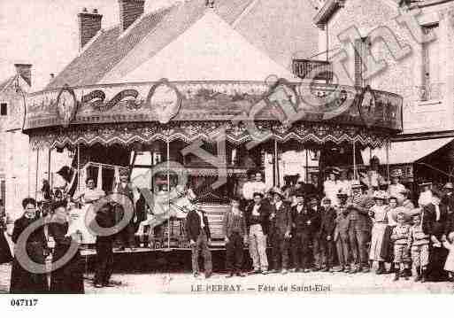 Ville de PERRAYENYVELINES(LE), carte postale ancienne