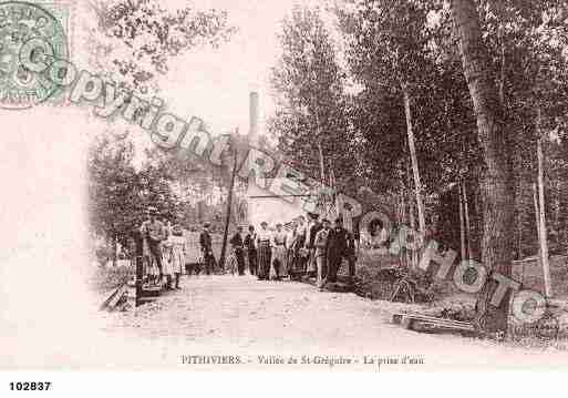 Ville de PITHIVIERS, carte postale ancienne