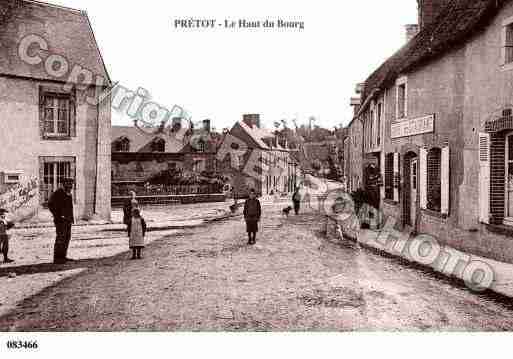 Ville de PRETOTSAINTESUZANNE, carte postale ancienne