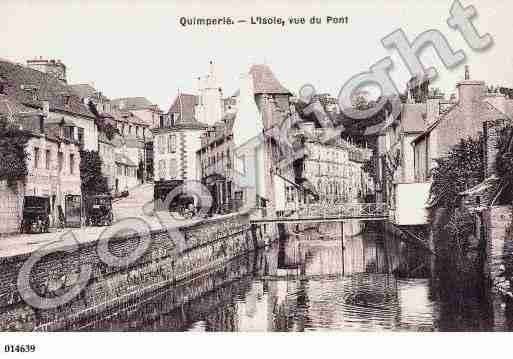 Ville de QUIMPERLE, carte postale ancienne