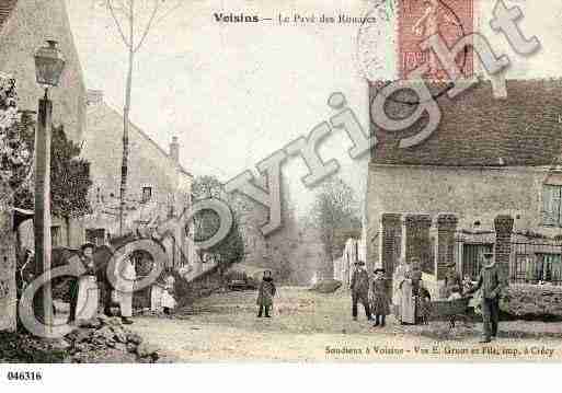 Ville de QUINCYVOISINS, carte postale ancienne