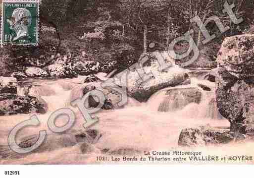 Ville de ROYEREDEVASSIVIERE, carte postale ancienne