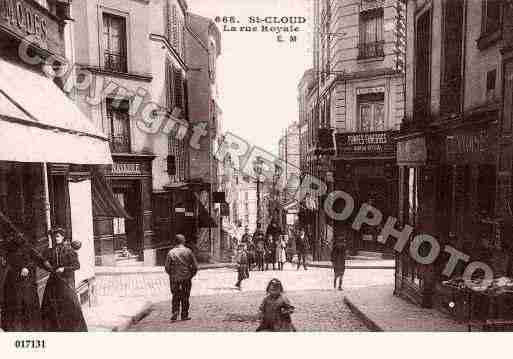 Ville de SAINTCLOUD, carte postale ancienne