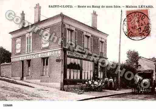 Ville de SAINTCLOUD, carte postale ancienne