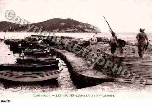 Ville de SAINTCYRSURMER, carte postale ancienne