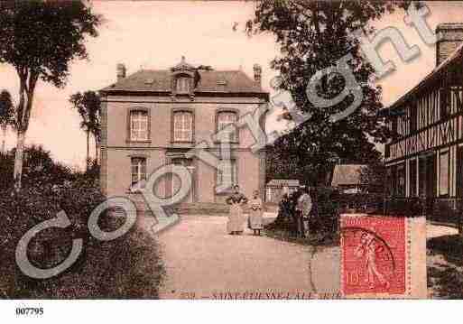 Ville de SAINTETIENNEL'ALLIER, carte postale ancienne