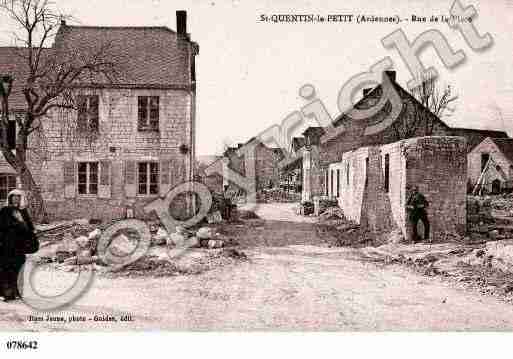 Ville de SAINTQUENTINLEPETIT, carte postale ancienne