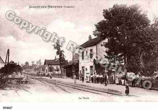 Ville de SAULCYSURMEURTHE, carte postale ancienne