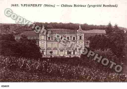 Ville de VAUGNERAY, carte postale ancienne