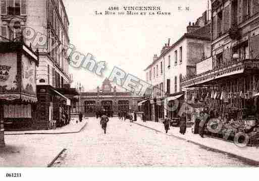 Ville de VINCENNES, carte postale ancienne