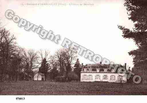 Ville de ABANCOURT, carte postale ancienne