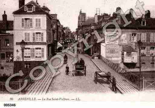 Ville de ABBEVILLE, carte postale ancienne