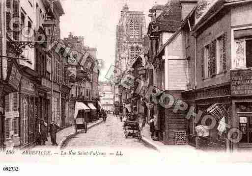 Ville de ABBEVILLE, carte postale ancienne