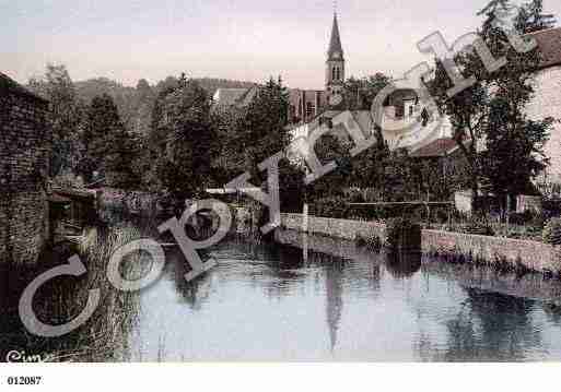 Ville de AISEYSURSEINE, carte postale ancienne