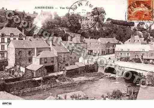 Ville de AMBRIERESLESVALLEES, carte postale ancienne