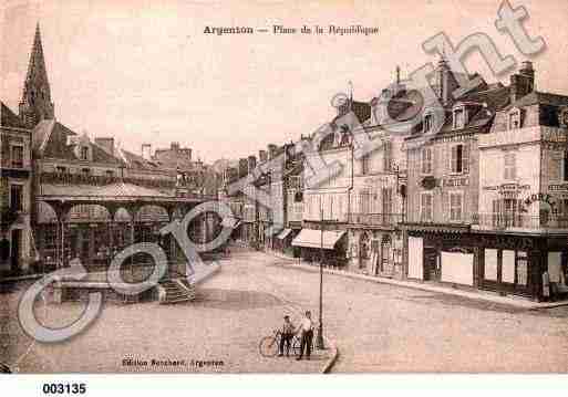 Ville de ARGENTONSURCREUSE, carte postale ancienne