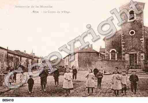 Ville de ATTON, carte postale ancienne