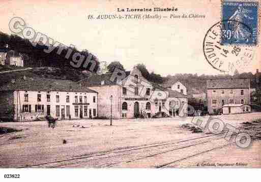 Ville de AUDUNLETICHE, carte postale ancienne