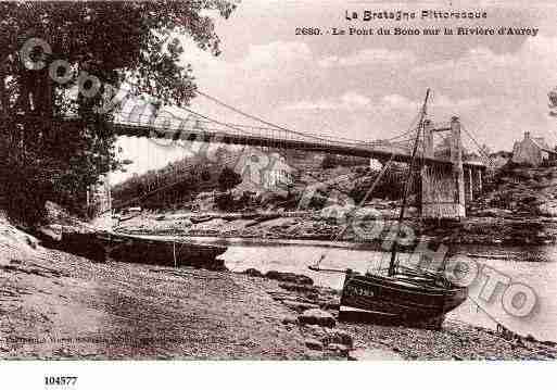 Ville de AURAY, carte postale ancienne