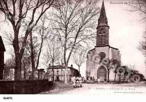 Ville de BALMA, carte postale ancienne