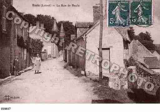 Ville de BAULE, carte postale ancienne