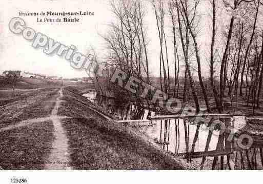 Ville de BAULE, carte postale ancienne