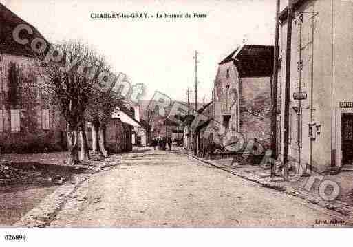 Ville de CHARGEYLESGRAY, carte postale ancienne