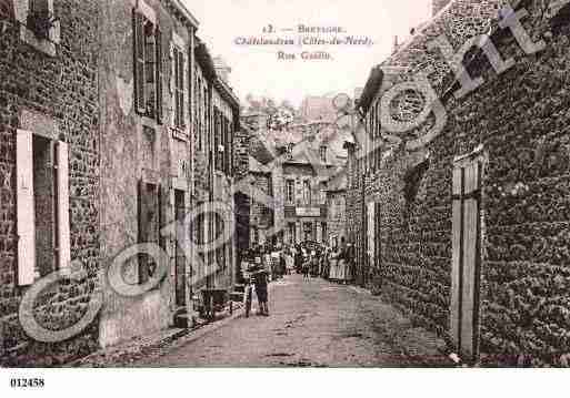 Ville de CHATELAUDREN, carte postale ancienne